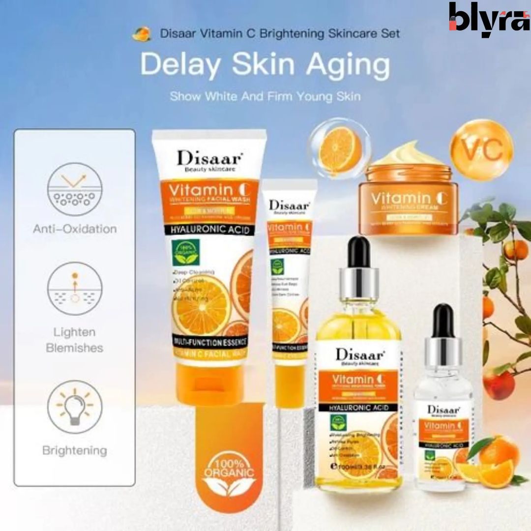 Set Facial Vitamina C Disaar 5 Piezas